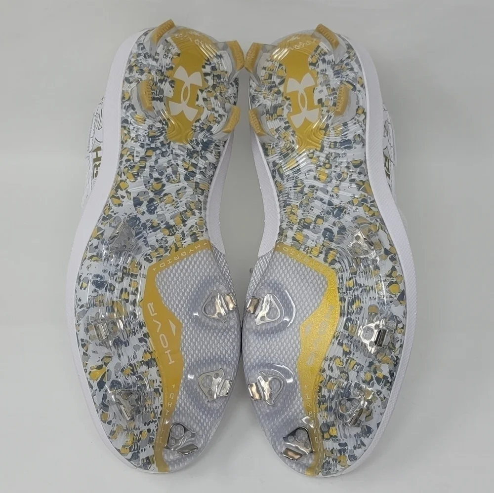 Under Armour Harper 7 Low ST Baseball Cleats White 3025582 100 Men Size 7.5 New